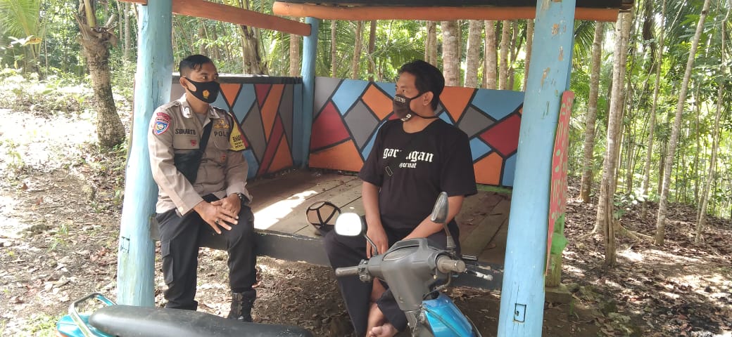 Sambang Bhabinkamtibmas di Padukuhan Penggung